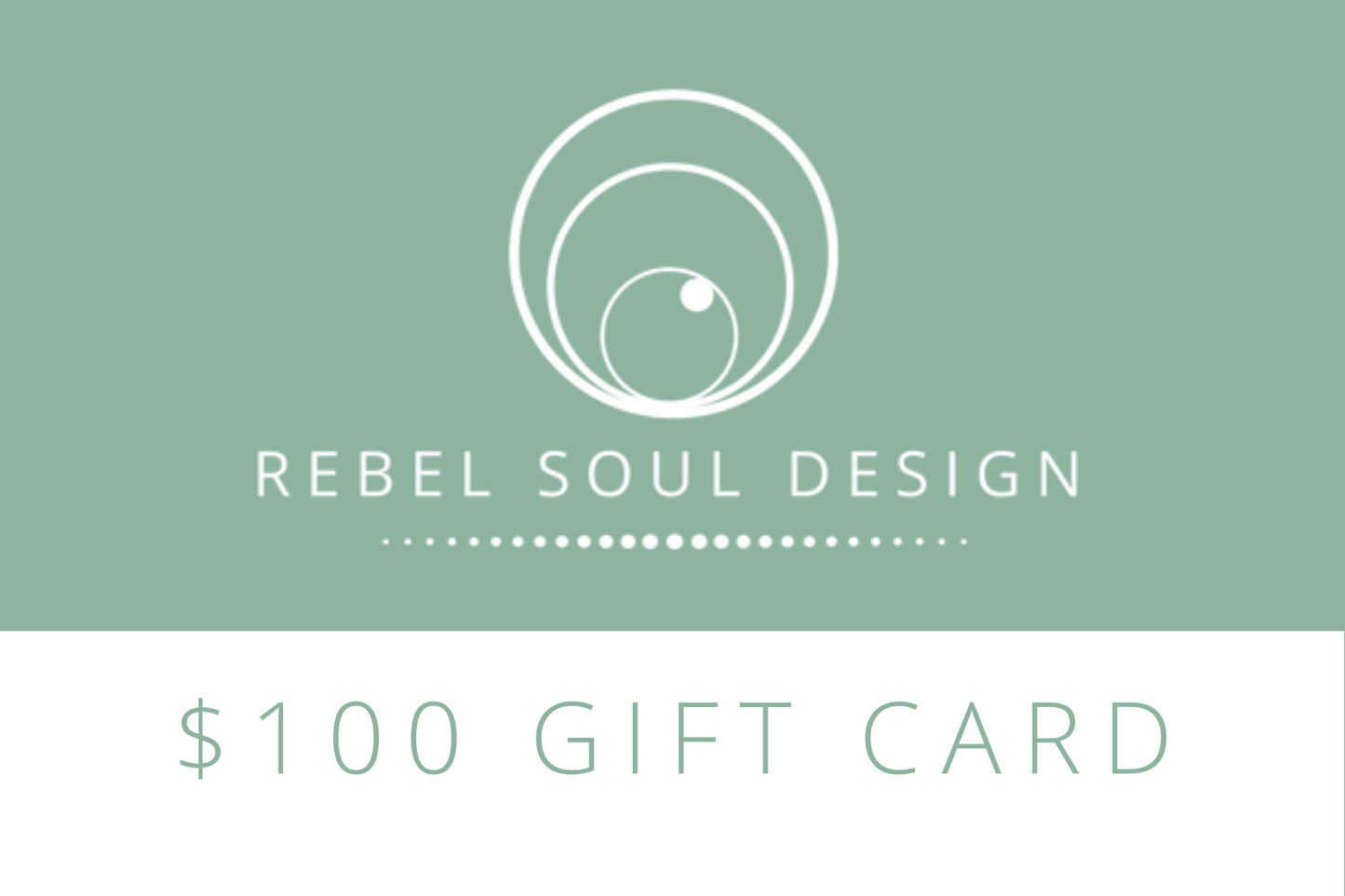 Rebel Soul Design Gift Card