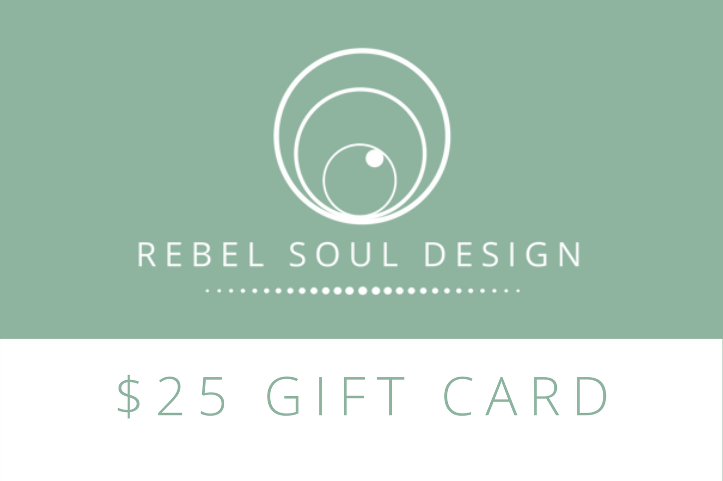 Rebel Soul Design Gift Card