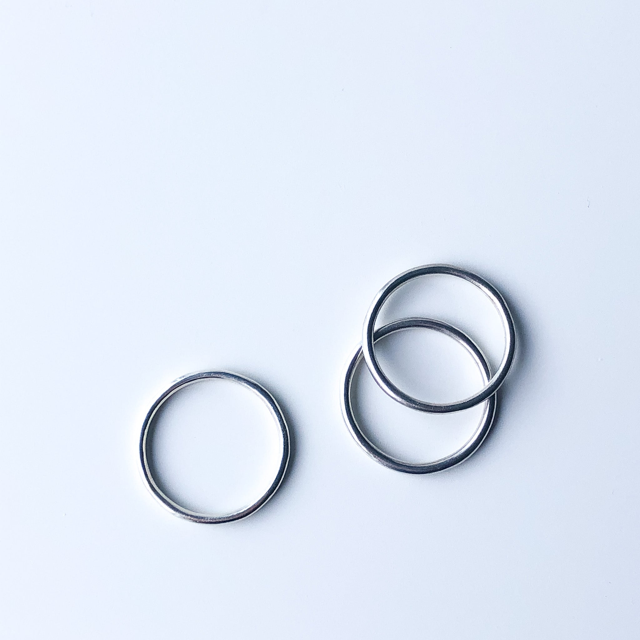 Plain clearance stackable rings