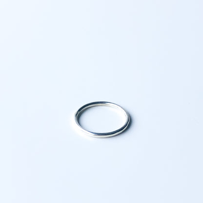 A single stacking ring in search of friends