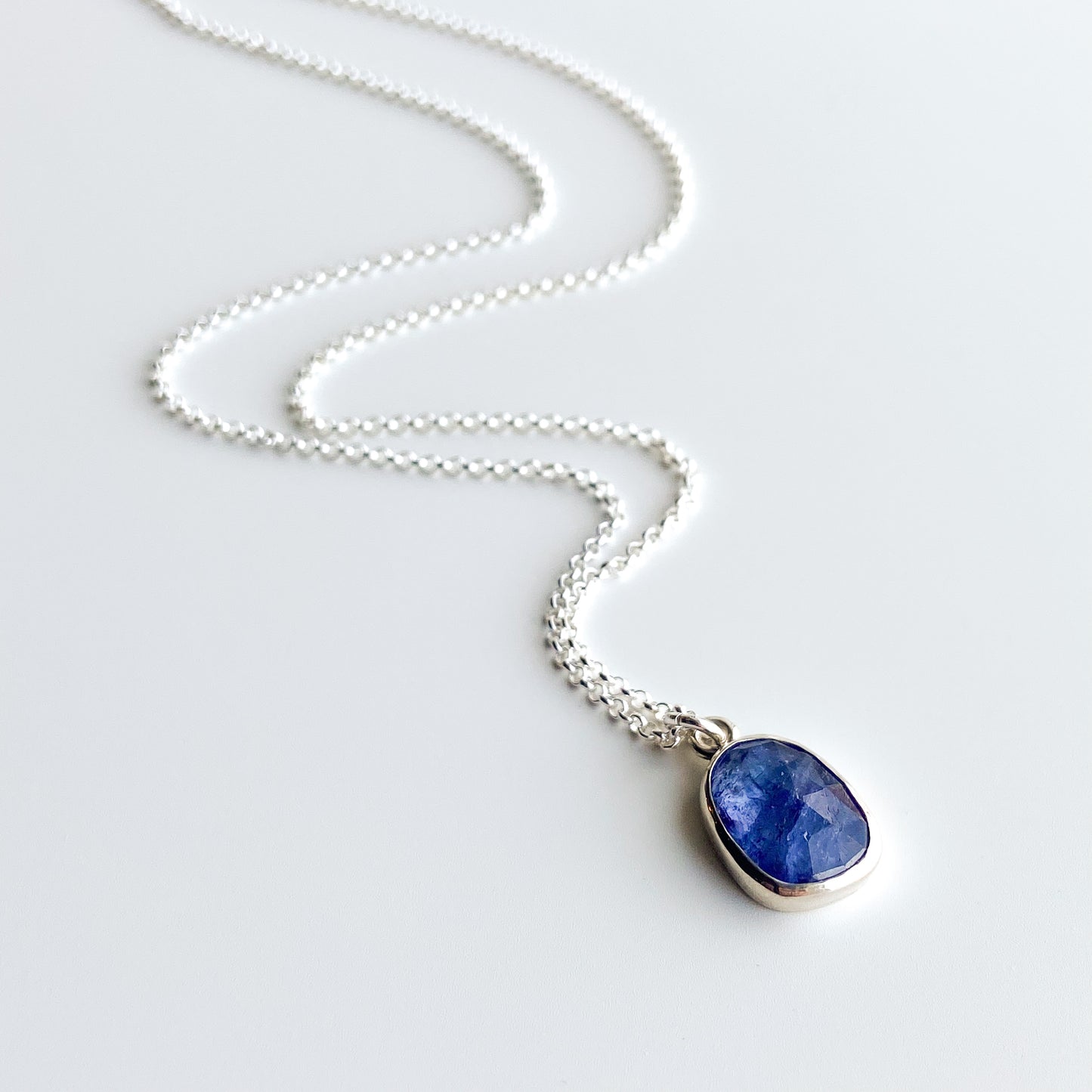 Rose-Cut Tanzanite Pendant I