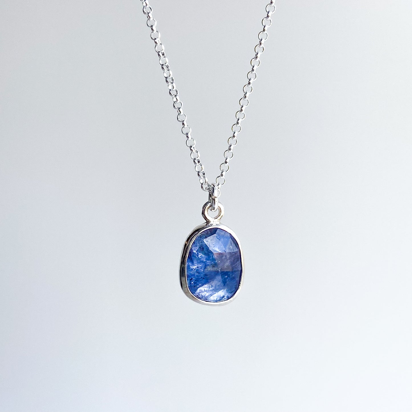 Rose-Cut Tanzanite Pendant I