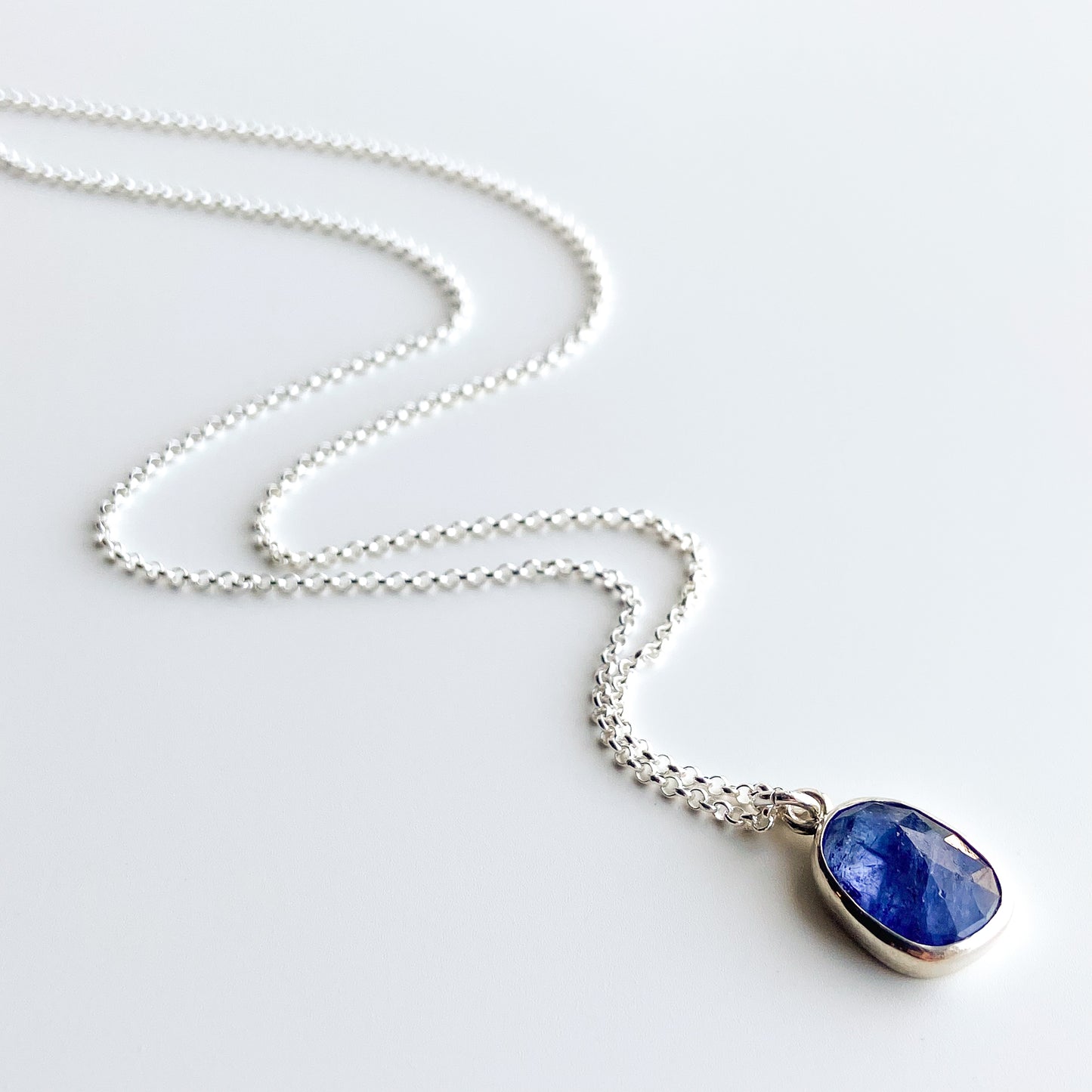 Rose-Cut Tanzanite Pendant I