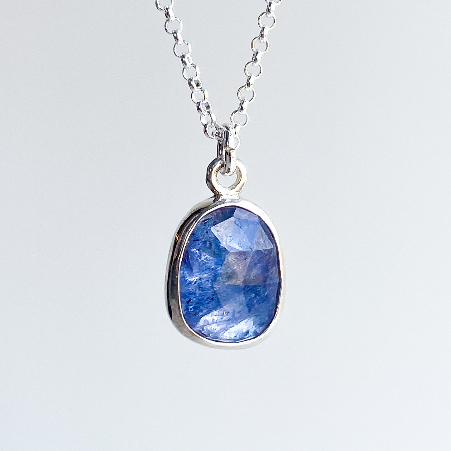 Rose-Cut Tanzanite Pendant I